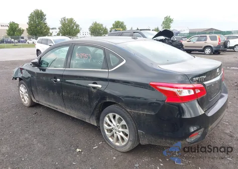 2018 Nissan Sentra Sv из США, поврежденный, VIN 3N1AB7AP6JY278950